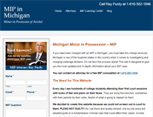 Tablet Screenshot of mipmichigan.com